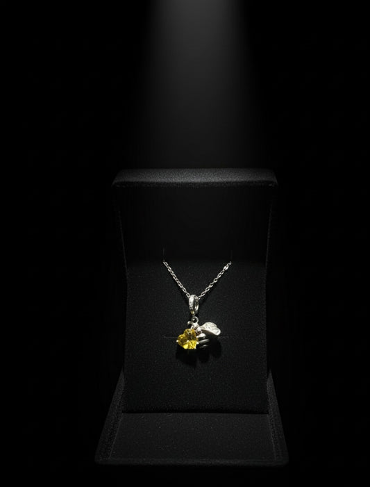 Arım balım kolye çarpıcı not ve kutulu